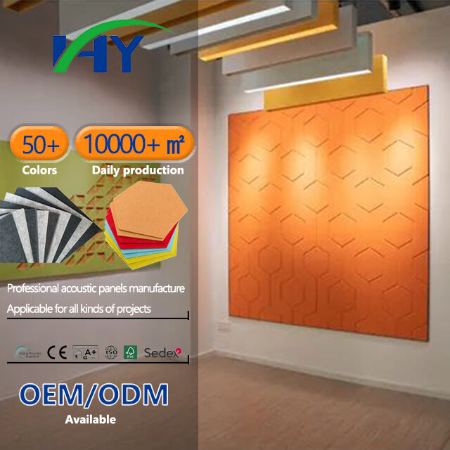 PET Acoustic Panels 2420*1220mm with High Density