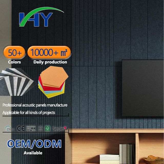 PET Acoustic Panels 2420*1220mm with High Density